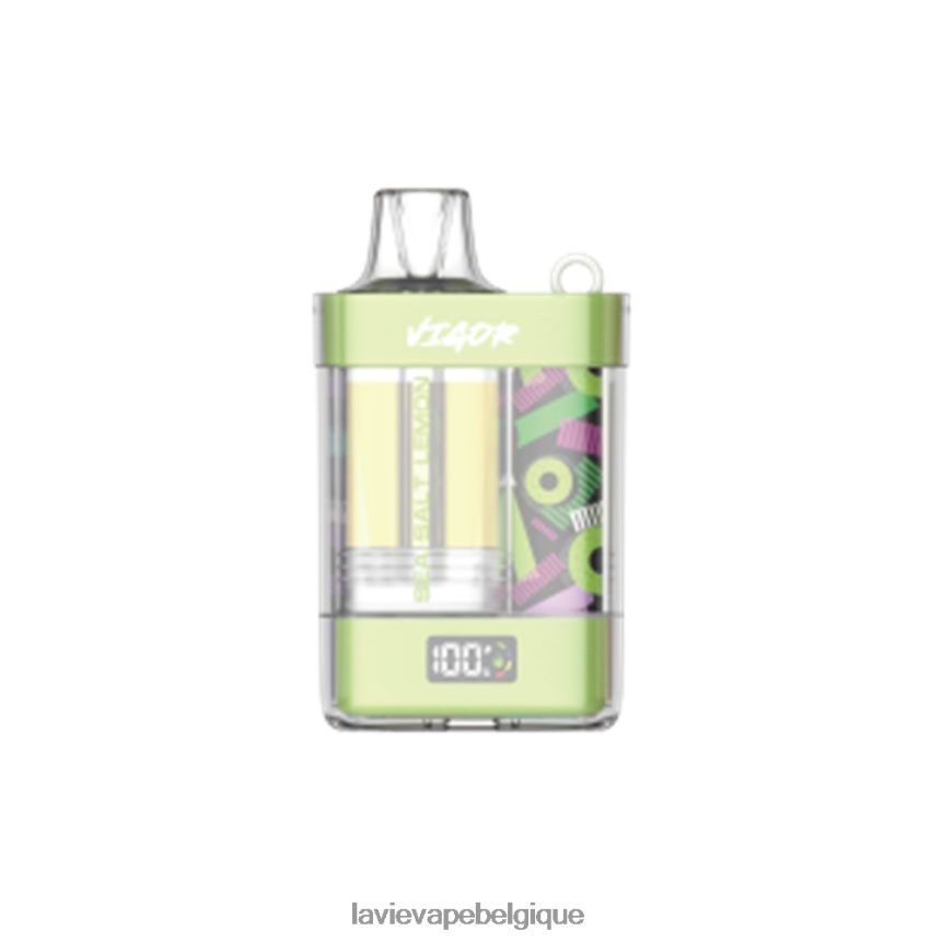 4640687 Lavie Vape Review | citron au sel de mer LAVIE VIGOR 15000 bouffées